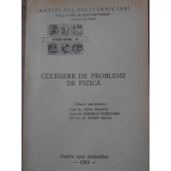 CULEGERE DE PROBLEME DE FIZICA