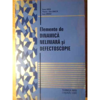 ELEMENTE DE DINAMICA NELINIARA SI DEFECTOSCOPIE