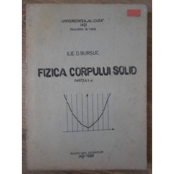 FIZICA CORPULUI SOLID PARTEA I-A