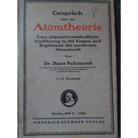GESPRACH UBER DIE ATOMTHEORIE GESPRACH UBER DIE ATOMTHEORIE