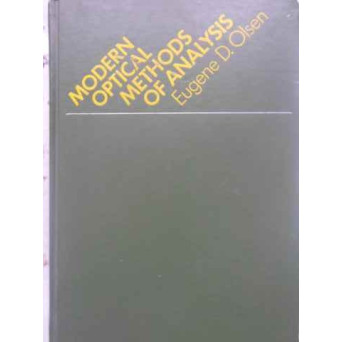 MODERN OPTICAL METHODS OF ANALYSIS