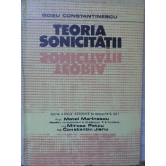 TEORIA SONICITATII