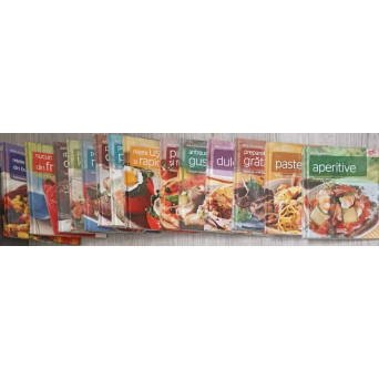 DELICII IN BUCATARIE VOL.1-12, 14, 20 (14 CARTI)