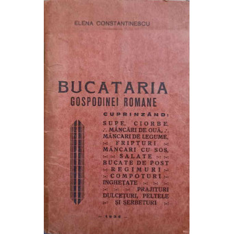 BUCATARIA GOSPODINEI ROMANE