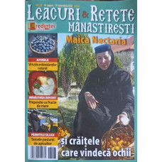 LEACURI & RETETE MANASTIRESTI NR.23 10 AUGUST - 10 OCTOMBRIE 2018