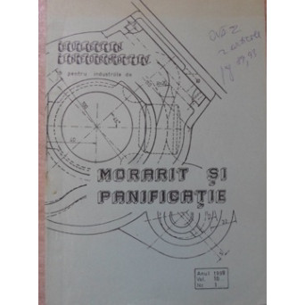MORARIT SI PANIFICATIE. BULETIN INFORMATIV, ANUL 1999, VOL.10, NR.1