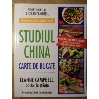 STUDIUL CHINA. CARTE DE BUCATE
