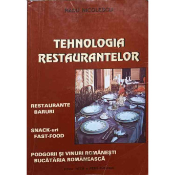 TEHNOLOGIA RESTAURANTELOR