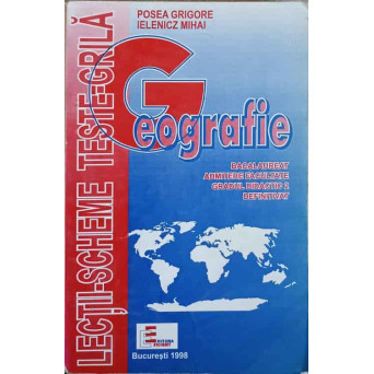 GEOGRAFIE. BACALAUREAT, ADMITERE FACULTATE, GRADUL DIDACTIC 2 DEFINITIVAT