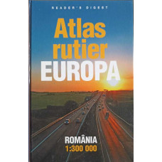 ATLAS RUTIER EUROPA. ROMANIA 1:300.000