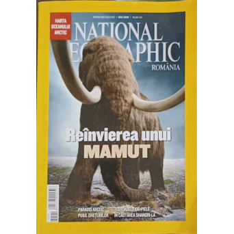 NATIONAL GEOGRAPHIC, MAI 2009 REINVIEREA UNUI MAMUT