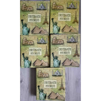 SET 5 BIBLIORAFTURI DESTINATII PITORESTI