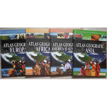 ATLAS GEOGRAFIC VOL.1-4