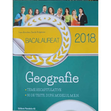 BACALAUREAT 2018 - GEOGRAFIE