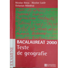 BACALAUREAT 2000: TESTE DE GEOGRAFIE