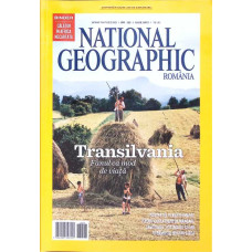 REVISTA NATIONAL GEOGRAPHIC, AUGUST 2013 TRANSILVANIA, FANUL CA MOD DE VIATA