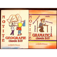 LOT 2 NOTITE CLASELE II-IV: GEOGRAFIE, GRAMATICA
