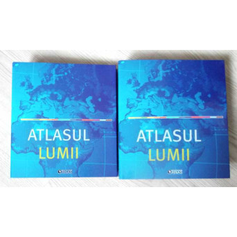 ATLASUL LUMII. 2 BIBLIORAFTURI COMPLETE (INCLUDE 11 CD-URI CU MUZICA REGIUNILOR)