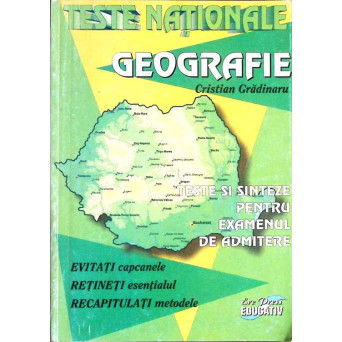 TESTE NATIONALE. GEOGRAFIE