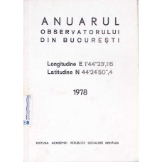 ANUARUL OBSERVATORULUI DIN BUCURESTI 1978