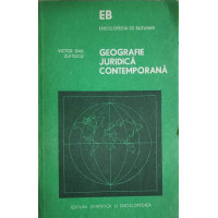 GEOGRAFIE JURIDICA CONTEMPORANA GEOGRAFIE JURIDICA CONTEMPORANA