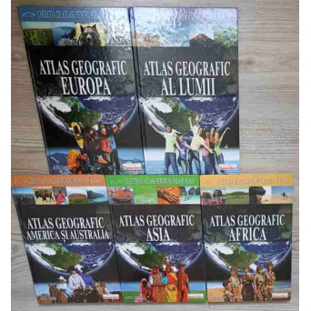 ATLAS GEOGRAFIC VOL.1-5 