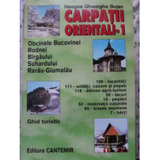 CARPATII ORIENTALI - 1 OBCINELE BUCOVINEI, RODNEI BIRGAULUI, SUHARDULUI, RARAU-GIUMALAU