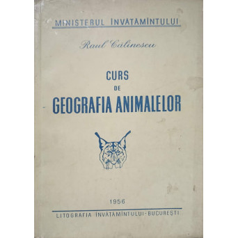 CURS DE GEOGRAFIA ANIMALELOR