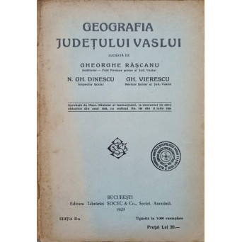 GEOGRAFIA JUDETULUI VASLUI
