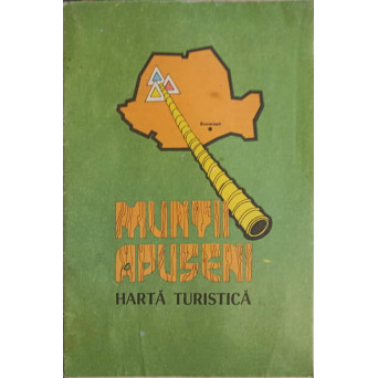 MUNTII APUSENI, HARTA TURISTICA
