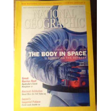 NATIONAL GEOGRAPHIC 2001 THE BODY IN SPACE JANUARY 2001