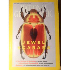 NATIONAL GEOGRAPHIC JEWEL SCARABS FEBRUARY 2001
