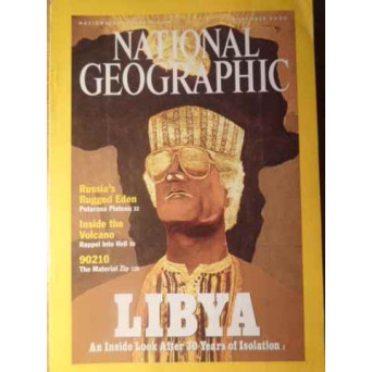 NATIONAL GEOGRAPHIC LIBYA NOVEMBER 2000