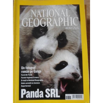 NATIONAL GEOGRAPHIC ROMANIA, AUGUST 2006. PANDA SRL
