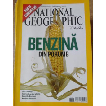 NATIONAL GEOGRAPHIC ROMANIA, FEBRUARIE 2008. BENZINA DIN PORUMB