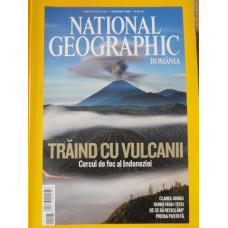 NATIONAL GEOGRAPHIC ROMANIA, IANUARIE 2008. TRAIND CU VULCANII. CERCUL DE FOC AL INDONEZIEI
