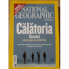NATIONAL GEOGRAPHIC ROMANIA, MARTIE 2006. CALATORIA OMULUI, HARTA ADN-ULUI NOSTRU