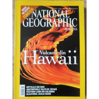 NATIONAL GEOGRAPHIC ROMANIA, OCTOMBRIE 2004. VULCANII DIN HAWAII