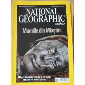 NATIONAL GEOGRAPHIC ROMANIA, SEPTEMBRIE 2007. MUMIILE DIN MLASTINI