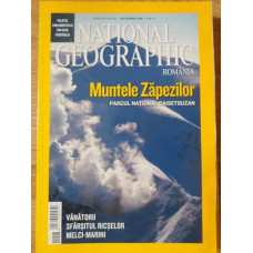 NATIONAL GEOGRAPHIC ROMANIA, SEPTEMBRIE 2008. MUNTELE ZAPEZILOR, PARCUL NATIONAL DAISETSUZAN