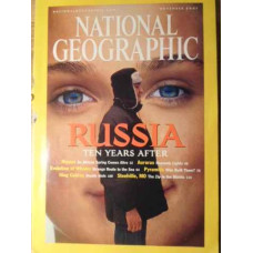 NATIONAL GEOGRAPHIC RUSSIA TEN YEARS AFTER NOVEMBER 2001