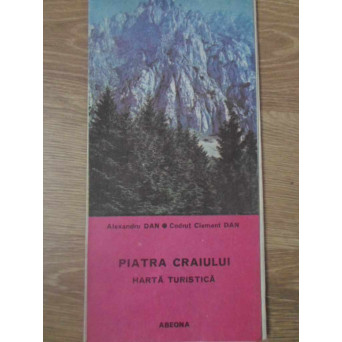 PIATRA CRAIULUI. HARTA TURISTICA