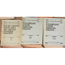 DE LA STATUL GETO-DAC LA STATUL ROMAN UNITAR VOL.1-3