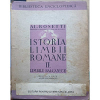 ISTORIA LIMBII ROMANE VOL.2 LIMBILE BALCANICE ISTORIA LIMBII ROMANE VOL.2 LIMBILE BALCANICE