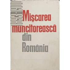 MISCAREA MUNCITOREASCA DIN ROMANIA 1893-1900