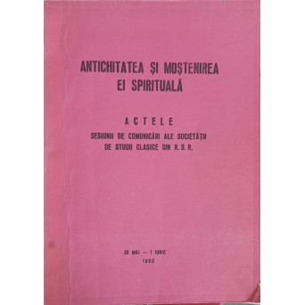 ANTICHITATEA SI MOSTENIREA EI SPIRITUALA
