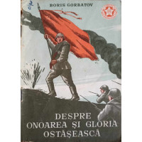 DESPRE ONOAREA SI GLORIA OSTASEASCA DESPRE ONOAREA SI GLORIA OSTASEASCA
