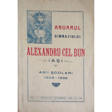 ANUARUL GIMNAZIULUI ALEXANDRU CEL BUN IASI, ANII SCOLARI 1923-1936