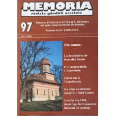 MEMORIA REVISTA GANDIRII ARESTATE NR.4/2016 (97)