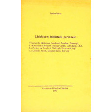 LICHIDAREA BIBLIOTECII PERSONALE